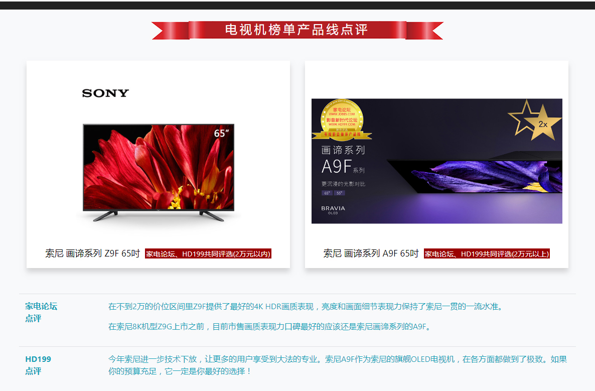 2018-2019年度影音推薦產(chǎn)品獎(jiǎng)-家電論壇與HD199論壇歲末聯(lián)手打造_14